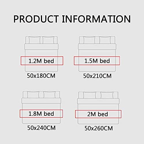 Scdd Hotel Bed Runner Scarf Luxury Bedspread Decorative Scarf Bed Throws For Foot Of Bed No Fading Cotton Line Bedding Scarf Protection Bed Tail Towel For Twin Queen King Size Bed (Color : 2, Size : #TOP2