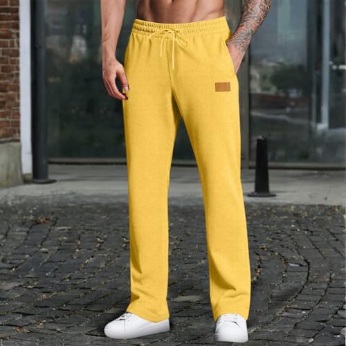 Mens Casual Joggers Pants Drawstring Cargo Pants Hiking Outdoor Track Jogging Sweatpants Pants2