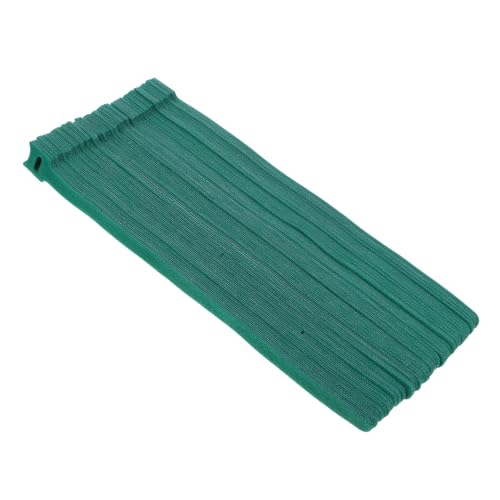 VILLCASE 100 pcs Cintas para Cables Resistentes con Gancho y Lazo Verde Reutilizable, Organizador Adhesivo para Cable para Computadora y Gestión Eléctrica Bajo el Escritorio miniatura 1