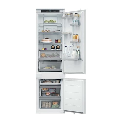 Haier HBQW5519E, Frigorífico Combi Integrable, Total No Frost, Conectividad hOn, Display Digital, 2 Cajones, Función SuperCooling y Función SuperFreezing, Capacidad Total 284L