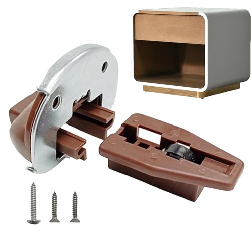 Guía de riel de diapositivas de cajón,Pieza de repuesto para cajón para diapositivas de montaje central | Pieza de repuesto para montaje central y bajo plano