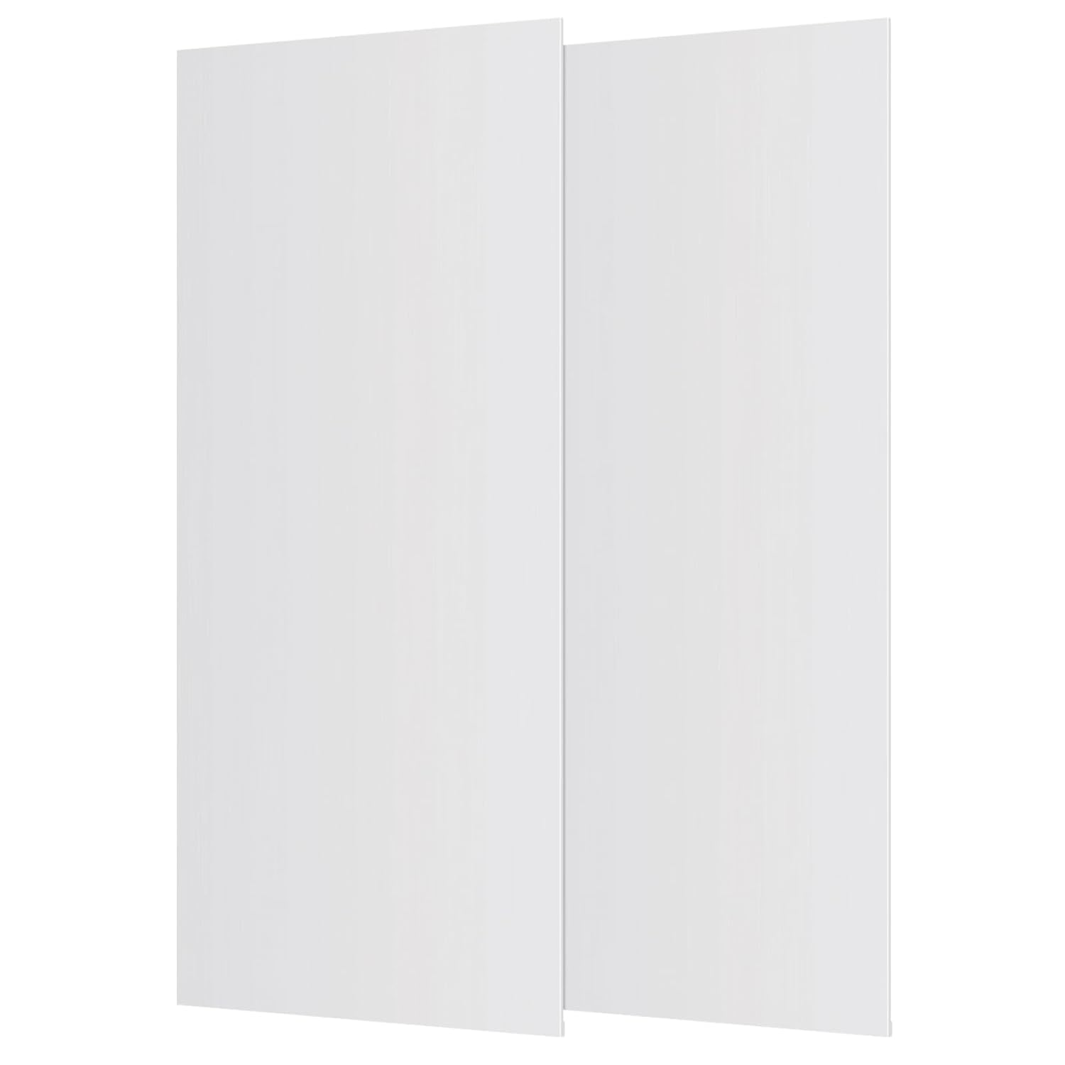 2 Pack 6061 T6 Aluminium Metal Sheet 12 x 3 x 3/8 Inch Thickness Flat Plain Plate Panel Aluminium Metal Plate Sheets with Protective Film, Aluminum Sheet for Crafting - Finely (0.4 in Thick)