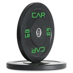 CAP Barbell Rubber Olympic Bumper Plate | Multiple Options/Colors