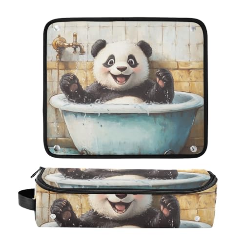Estuche de viaje 2 en 1 para planchas y rizadores con tapete resistente al calor miniatura 3