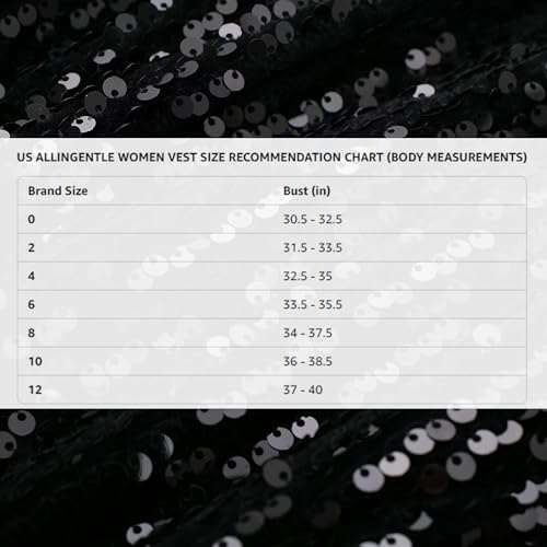 Sequin Vest Women Black Vest Women Dressy Sleeveless Sparkly Clothes For Women Bling Party Tops4