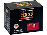 Sico Farbe Rot Kondome - 50 Stück