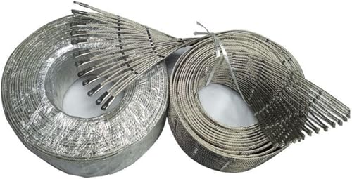 Filet de corde en acier inoxydable durable maille de qualité - 8