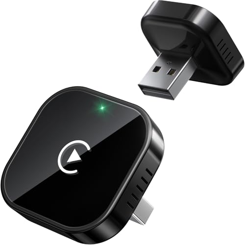 Teeran Wireless CarPlay Adapter Upgrade Wired CarPlay to Wireless, Mini