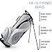 PGF Lady Diamond S5 Women's Complete Golf Club Package Set [Hand: Left] [Length: Petite][14-Pieces]