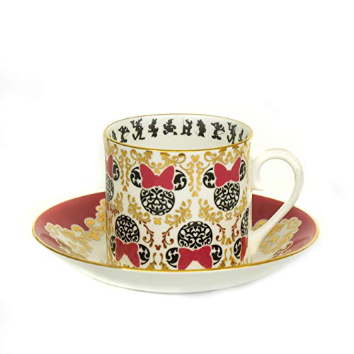 English Ladies Co. Disney Modern Minnie Mouse Tea Cup & Saucer