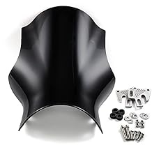 Universal Motorcycle Windshield, Motorbike Windscreen Windproof Protector Universal fit for CB400 CB600 CB750 Wind Deflector Modification Parts