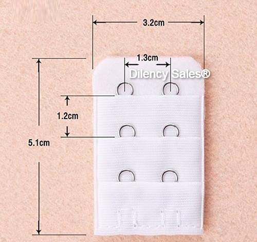 Image of Dilency Sales Adjustable Transparent Silicone Bra Straps For Womens /Girls (Free Size)