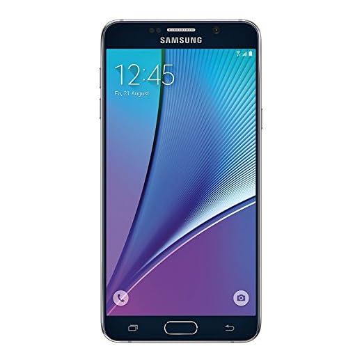 Samsung Galaxy Note 5 N920A, Black 32GB - at&T GSM Unlocked