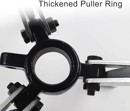 15 Ton Hydraulic Bearing Puller Kit - 2/3 Jaw Convertible Gear Puller - Heavy Duty Leak-Proof Cylinder for Gears, Bearings, Pulleys - Professional Automotive Tool for Mechanics & DIY Enthusiasts