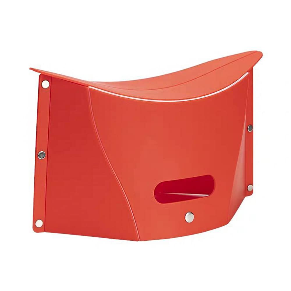 CENPEK 2Pcs Portable Folding Stool Foldable Chair Folding Stool Outdoor Camping Chair for Adults Camping Fishing Hiking, Foldable Two Handles Easy to Carry