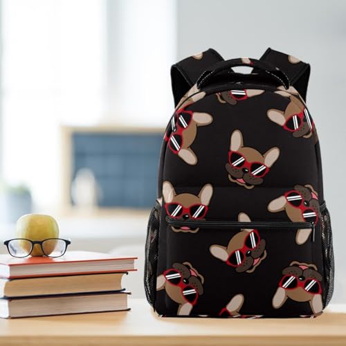 Sac à dos d'école multicolore sac de voyage décontracté 40cm
