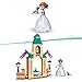 Lego 43198 Disney Anna's Castle Courtyard Building Toy for Kids with Frozen 2 Mini Doll and Diamond Dress
