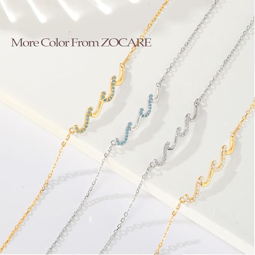 Birthday Gifts for Sister,S925 Sterling Silver Wave Bracelets for Sister,Mom,Wife,Daughter Jewelry from Mom, Unique Jewelry Gifts for Mother's Day,Anniversary,Chrismas4