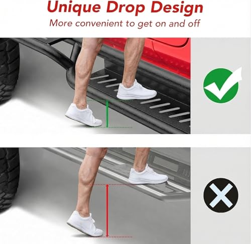 Estribos laterales 3 pasos para Wrangle JK 2007-2018 miniatura 2