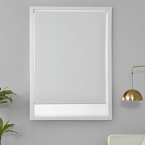 Miniatura 1 de ALLBRIGHT - Persianas de vinilo enrollables clásicas para dormitorio. Bloquean la luz por completo