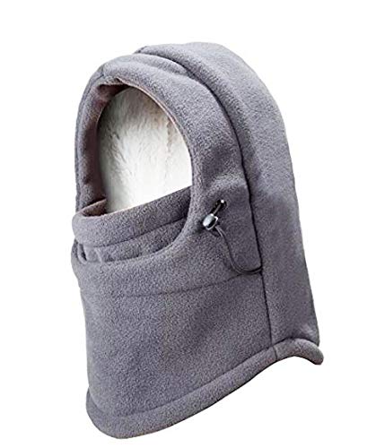 Kids Winter Windproof Hat Unisex Children Balaclava with Thick Warm Fleece Cap for Kid