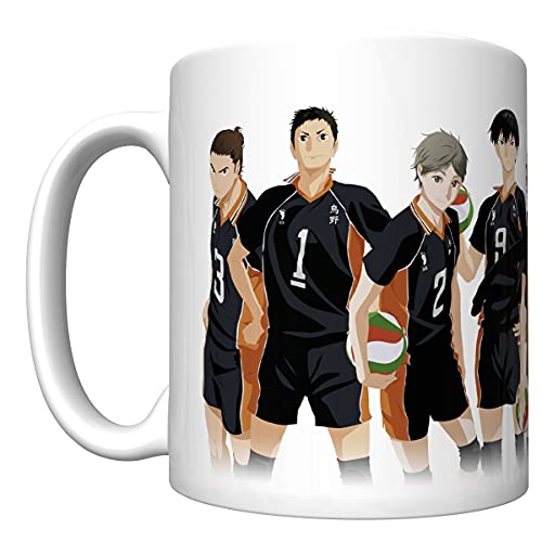 CJ Artisans Karasuno High School Volleyball Team Coffee Mug (Haikyu)