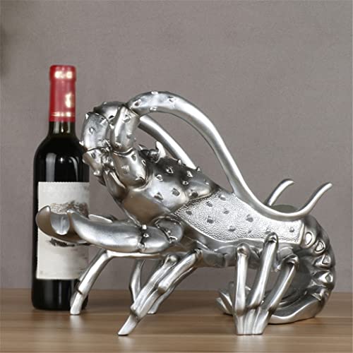 Soporte para botellas en forma de langosta miniatura 4