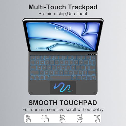 Image of Keyboard Case for iPad Air 11 inch(M4,M3,M2)&iPad Pro 11 inch,Air 5th /4th