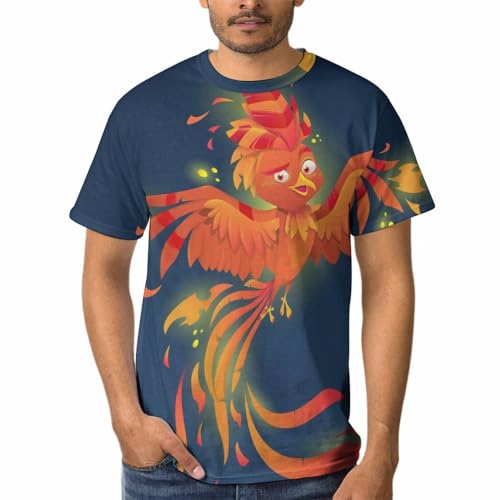 Tshirt Phoenix homme col rond en tissu respirant haute densité manches courtes
