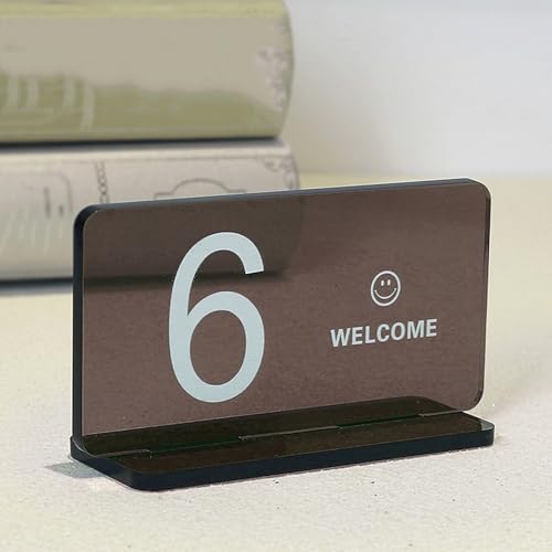 Porte-carte de siège acrylique design moderne pour une table de mariage mémorable