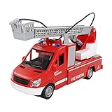 Almencla Camion dei Giocattolo Educativo Veicolo Emergenza Trasporto Auto Materiale Sicuro Plastica Non Tossica Funzione Frizione Adatto per