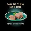 Sheba Perfect Portions Kitten Wet Cat Food Pate Chicken Entree, Salmon Entree, and Turkey Entree, 2.6 oz. Twin-Pack Trays (24 Count, 48 Servings) #4