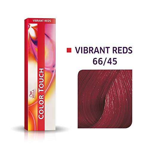 Wella Professionals Color Touch Vibrant Reds 66/45 Louro Escuro Intenso Vermelho Acaju - Tonalizante