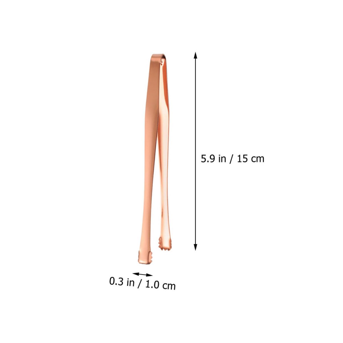 Unomor Stainless Steel Tongs Ice Tongs for Serving Sugar Cube Holder Lightweight Easy to Use