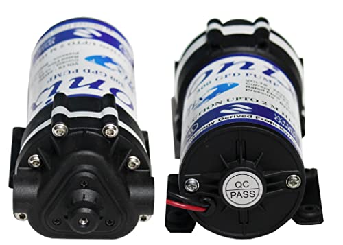 Image of IONIX Ro Booster Motor /Pump 300 GPD, for 25 LPH,50 LPH,100 LPH ro with Self sunction, Commerial Ro pump, 1 piece, black