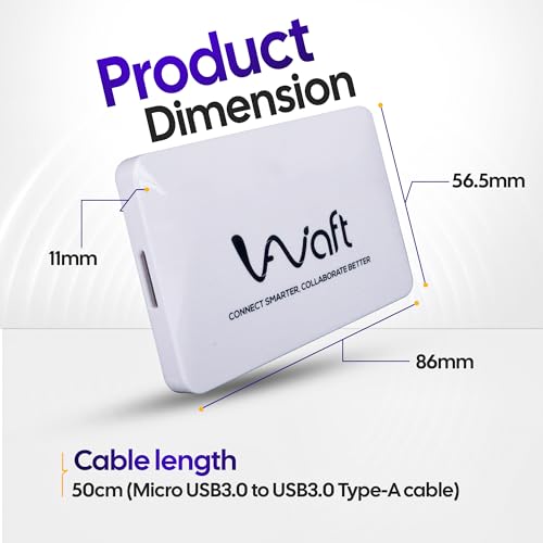 Image of AIWaft 4-in-1 USB 3.0 Multi-Card Reader with Micro SD, SD, CF, MS Support | High-Speed 5Gbps Data Transfer | Plug & Play | Compact & Durable Design for Windows & Mac