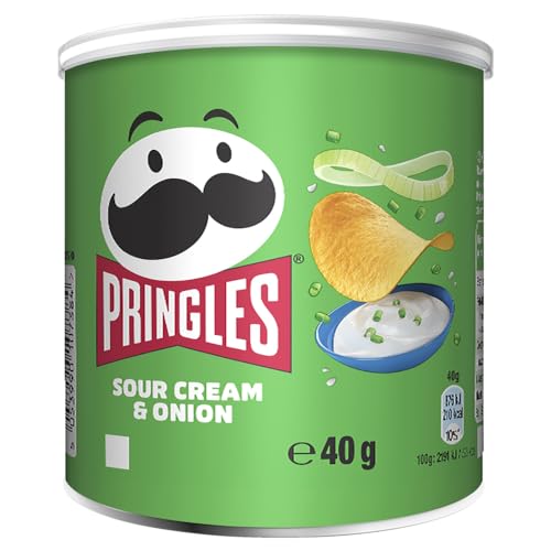 Pringles Bus Adventskalender Dunkelblau 2025 – 1.085 g Knabber-Überraschung | 23 x 40 g & 1 x 165 g Dosen | 6 Sorten Chips |