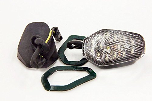 HASkulle Clear Led Turn Signal Lights for Suzuki GSXR 600 750 1000 2001 2002 2003 2004