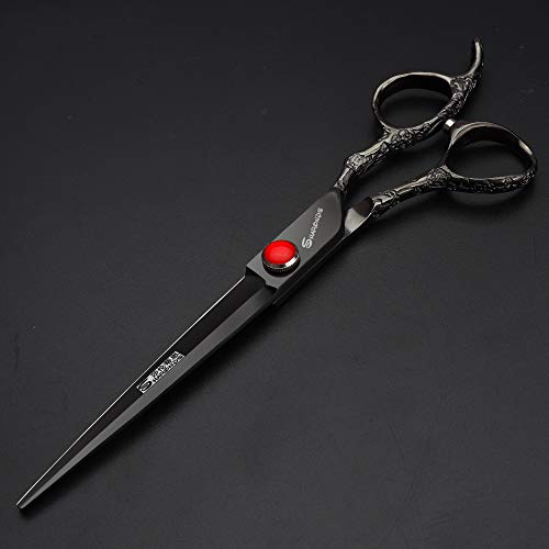 SHARONDS Black Rose Professional Hairdressing Scissors 6 inch and 7 inch Japan 440C Hairdresser Scissors (7 inch Cutting Scissors) - Image 3