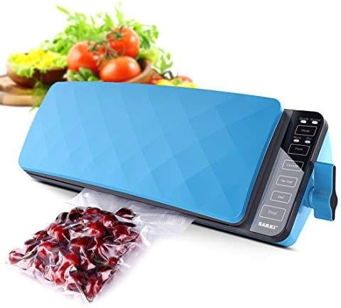Vacuum Sealer Machine with Starter Kits, Multifunctional Automatic Soft Touch Screen Food Sealers Vacuum Packing Machine For Food Savers and Sous Vide with Moist & Dry Food Modes, Easy Lock Operation