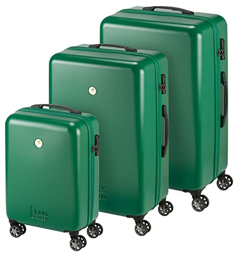 Princess Traveller Nel Green Atlantic, verde, m, Trolley rigido con ruote orientabili