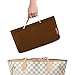 Produktbild FOREGOER Filz Handtasche Tasche Organizer Einsatz für Tote mit Griffen (Braun, M-Mittel(30 * 16 * 16cm))