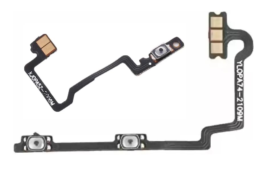 Volume and Power On/Off Strip Flex Cable Compatible With Oppo F19 Pro Plus (5G)-image-12