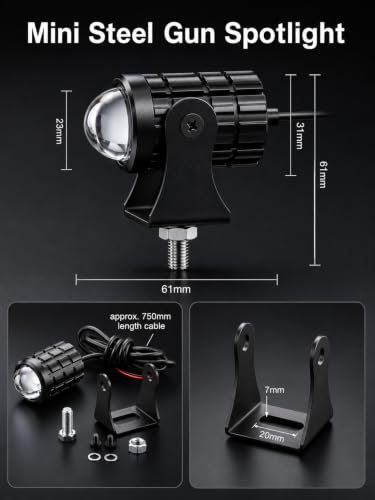 MAURIZEN POWERING TOMORROW MAURIZEN LED Dual Colour Fog Spotlight - Image 4