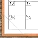 StoreSMART Peel and Stick Calendar Corners - Clear Plastic - 10 Pack - STB1336CL-10