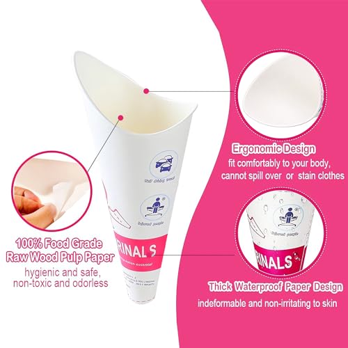 30/50PCS Disposable Female Urination Device, Pee Funnel Standing Pee Women - Image 3