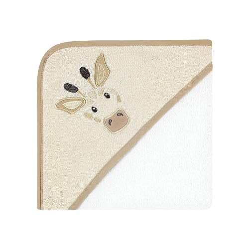 Image of Hudson Baby Unisex Baby Animal Hooded Towel 3pk and 15 Washcloths, Safari, One Size