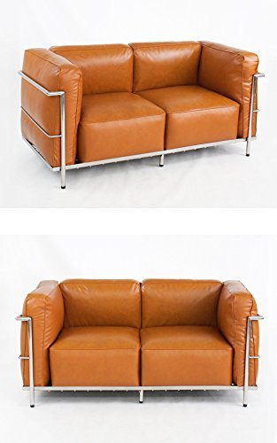 Amazon｜ソファ LC3 GRAND COMFORT 2P リプロダクト ル・コルビジェ