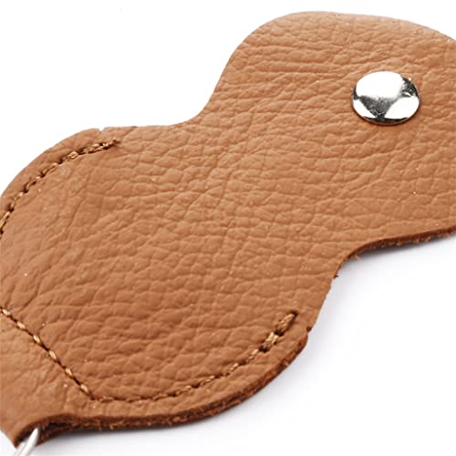 BDBHY 10 Pièces Cuir Vachette Porte-clés Style Guitare Basse Médiators Support Plectres Étui Sac Collection - Les Beatles, Paul McCartney, John Lennon, RIngo Starr, George Harrison BDBHY 10 Pièces Cuir Vachette Porte-clés Style Guitare Basse Médiators Support Plectres Étui Sac Collection – Image 4