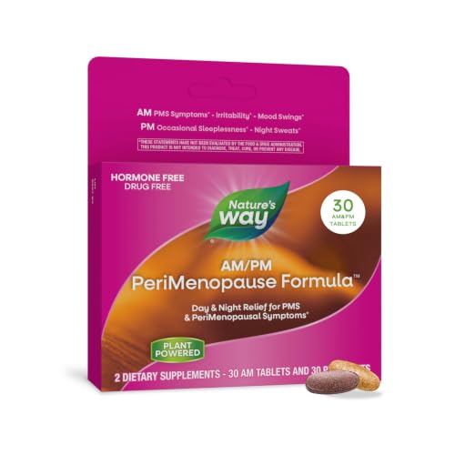 Nature's Way AM/PM PeriMenopause Formula, Day and Night Support, 60 ct - image 1